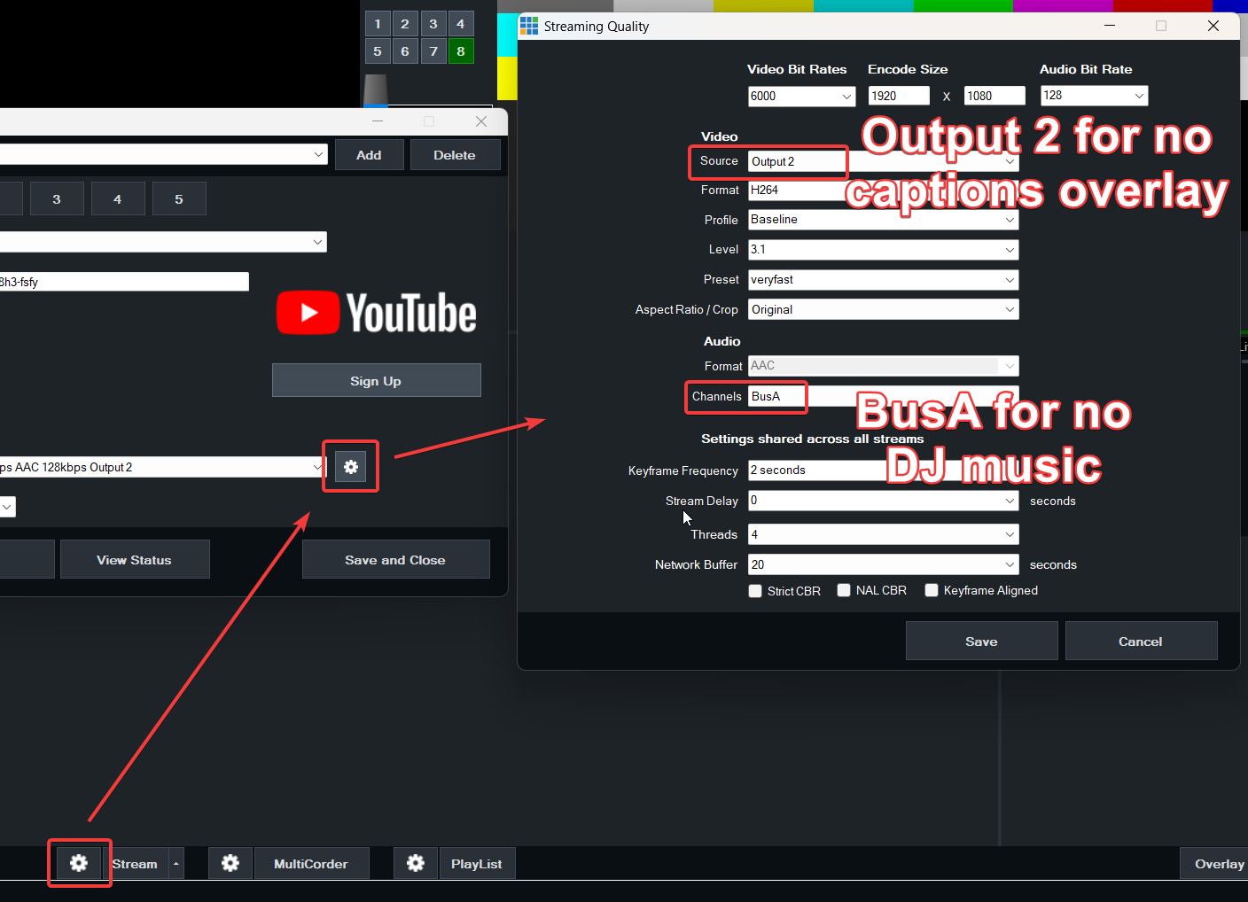 Streaming Quality Source: Output 2
